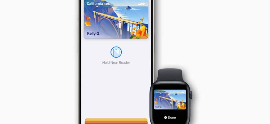 Как добавить водительские права в Apple Wallet