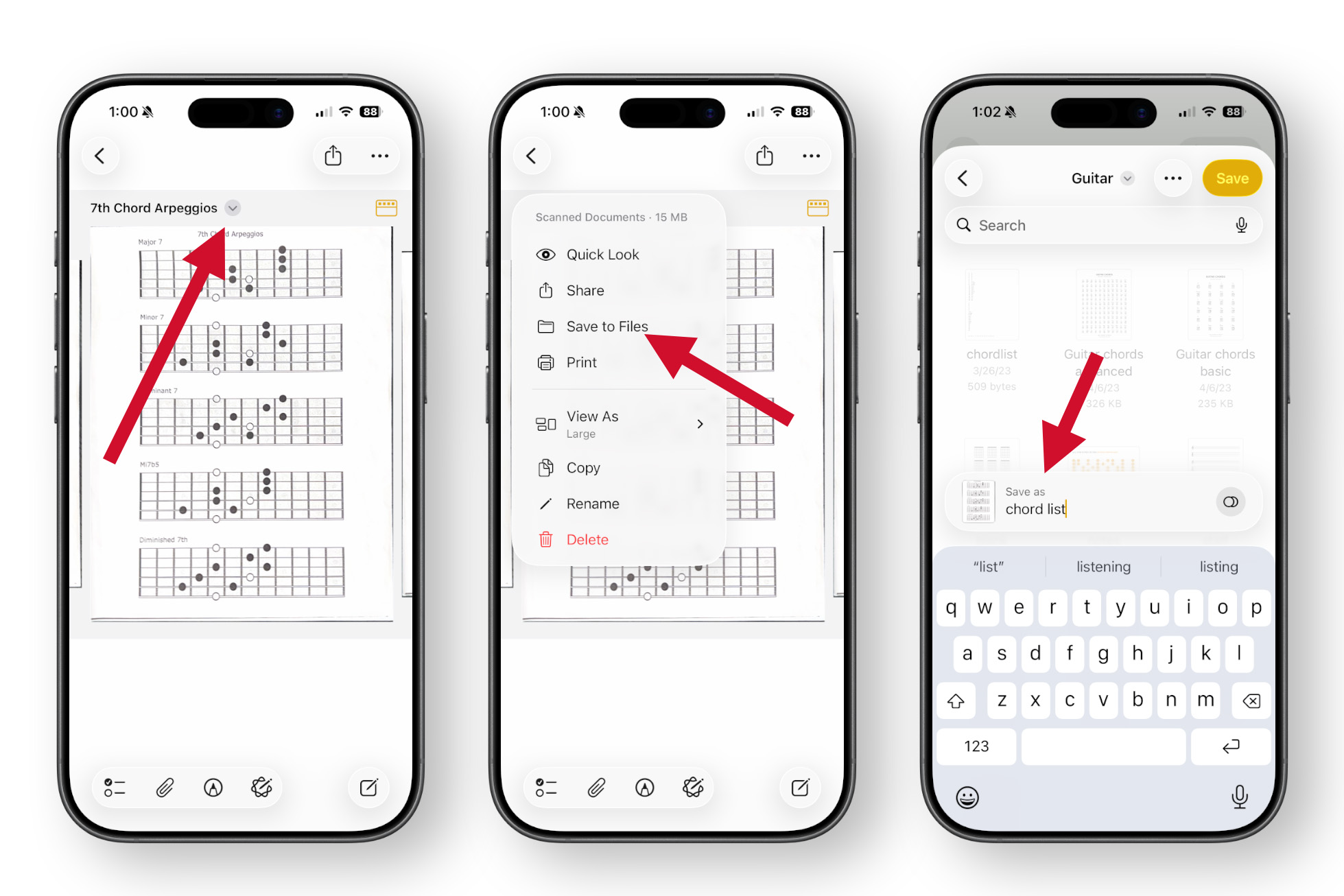 Как сканировать документы на iPhone и сохранять в PDF 2