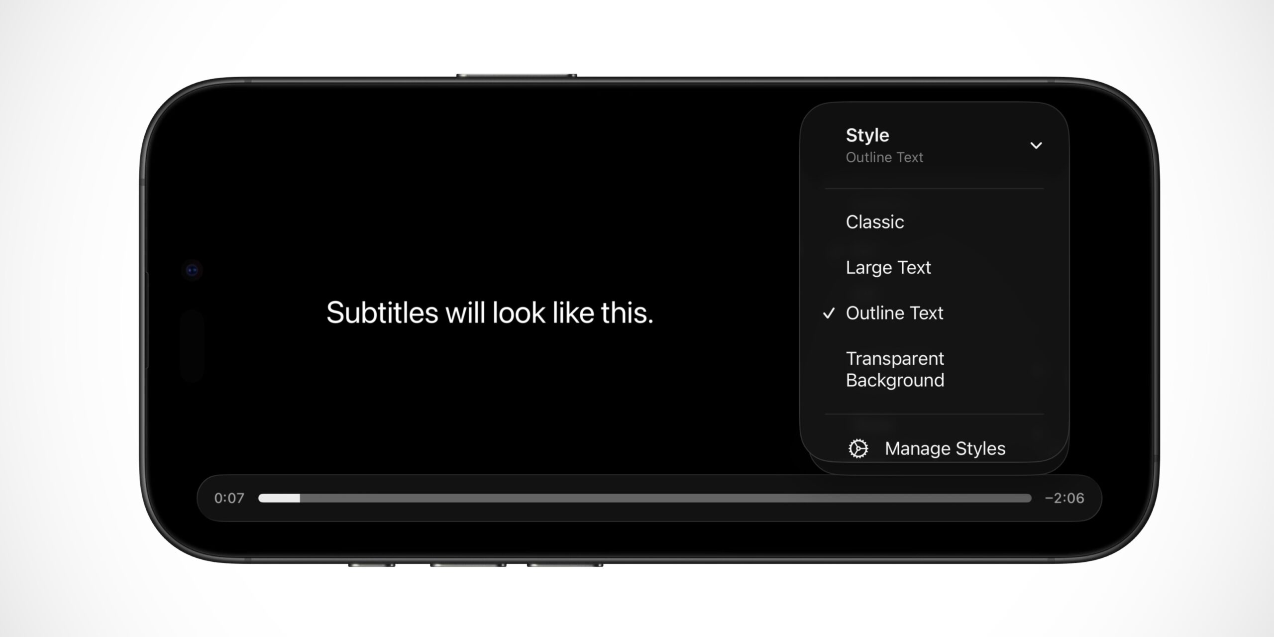 Обзор новой функции видео в iOS 27: Генерируемые субтитры 2