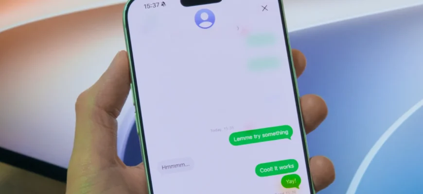 Как iMessage улучшает общение с RCS в iOS 27