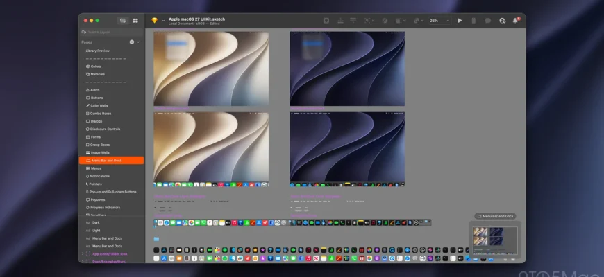 Ресурсы дизайна для iOS и macOS: скачайте новые шаблоны