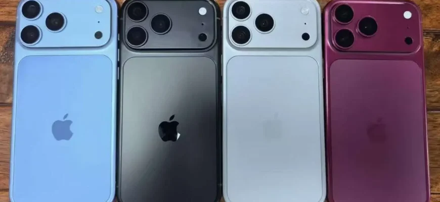 Утечка данных о iPhone 18 Pro и новых моделях Apple