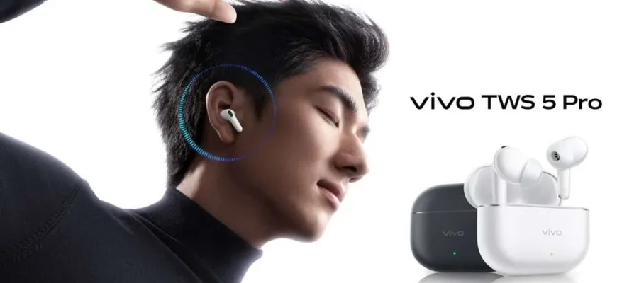 vivo TWS 5 Pro: новые премиум наушники с шумоподавлением
