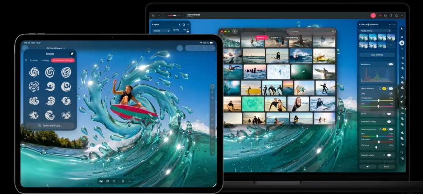 Гид по новым функциям ИИ в Apple Creator Studio