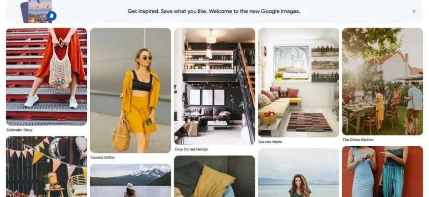 Google Bilder: 25 лет и новая функция Pinterest