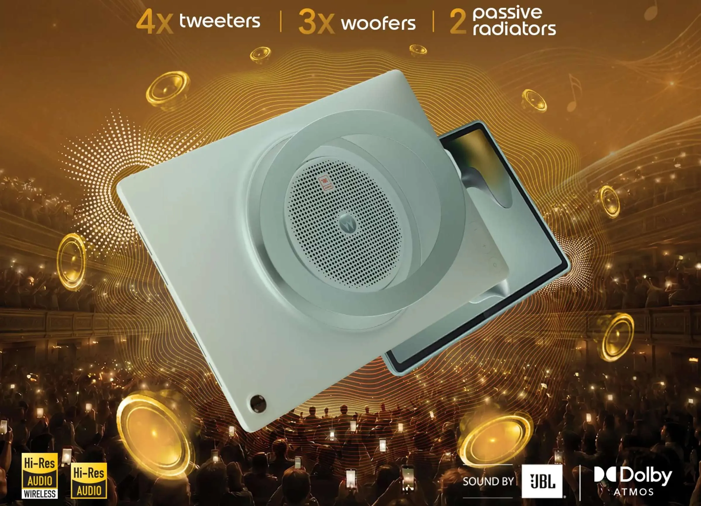 Motorola Moto Pad 70 Groove: новый планшет с JBL-динамиками 2