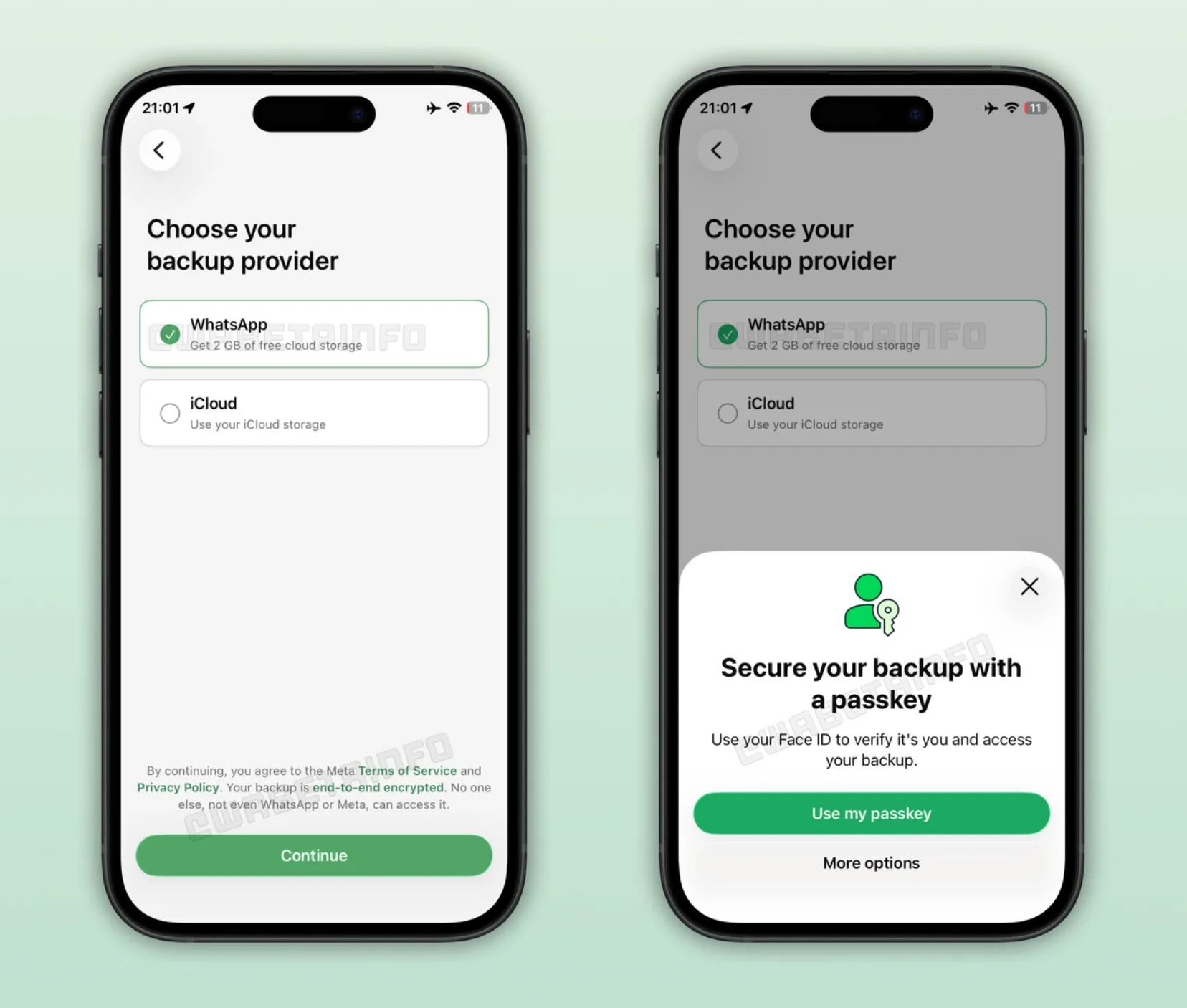 WhatsApp разрабатывает альтернативу iCloud для резервных копий 2
