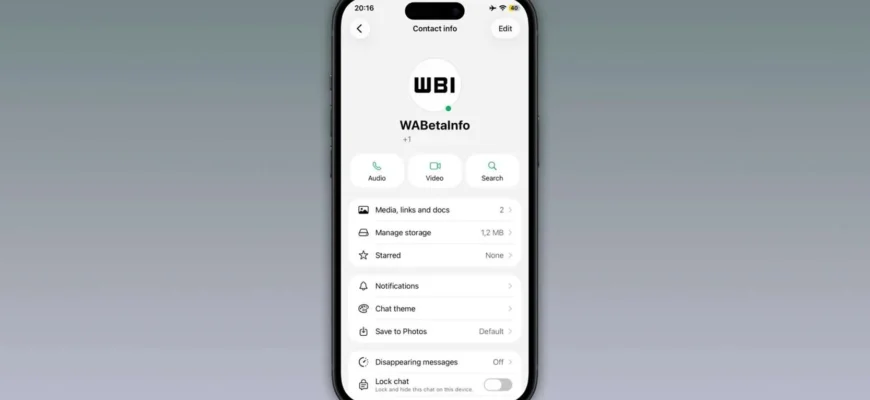 WhatsApp тестирует новый онлайн-статус на iOS