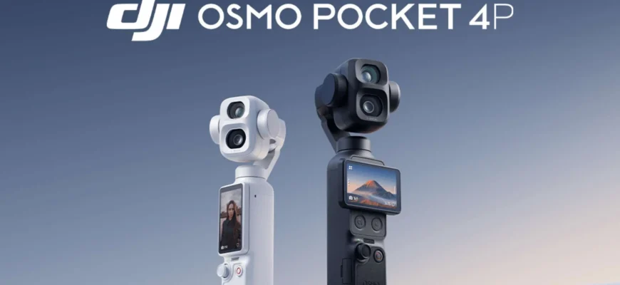 DJI Osmo Pocket 4P: новый уровень мобильной съемки