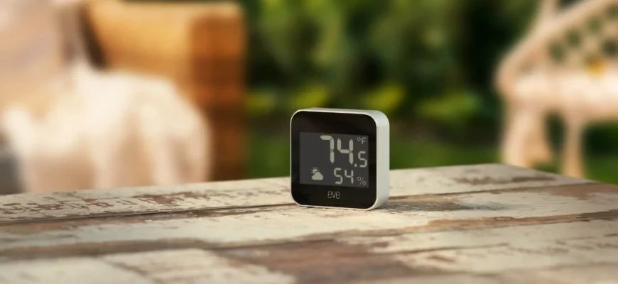 Гид по датчику Eve Weather для автоматизации Apple Home