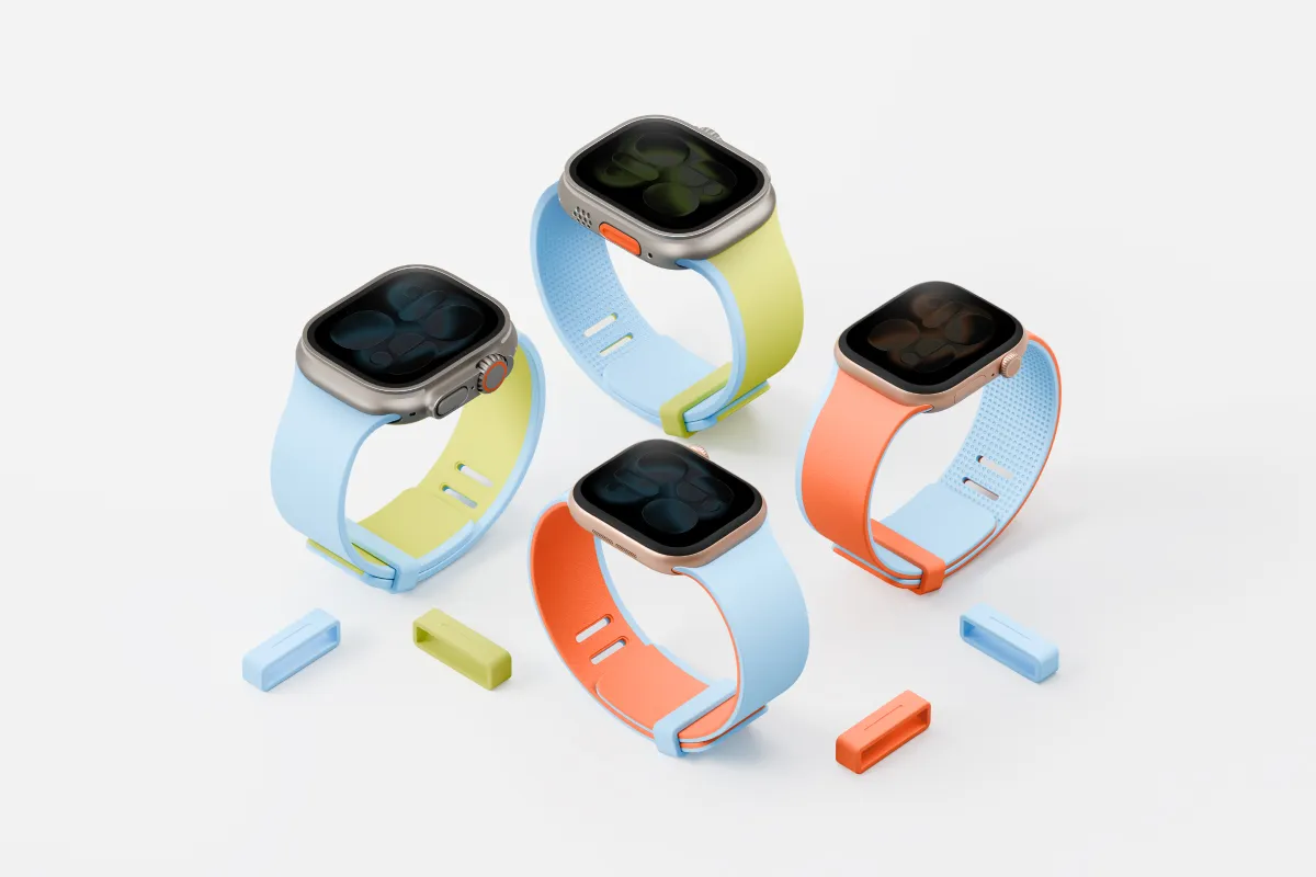 Гид по выбору цветных аксессуаров для Apple Watch 3