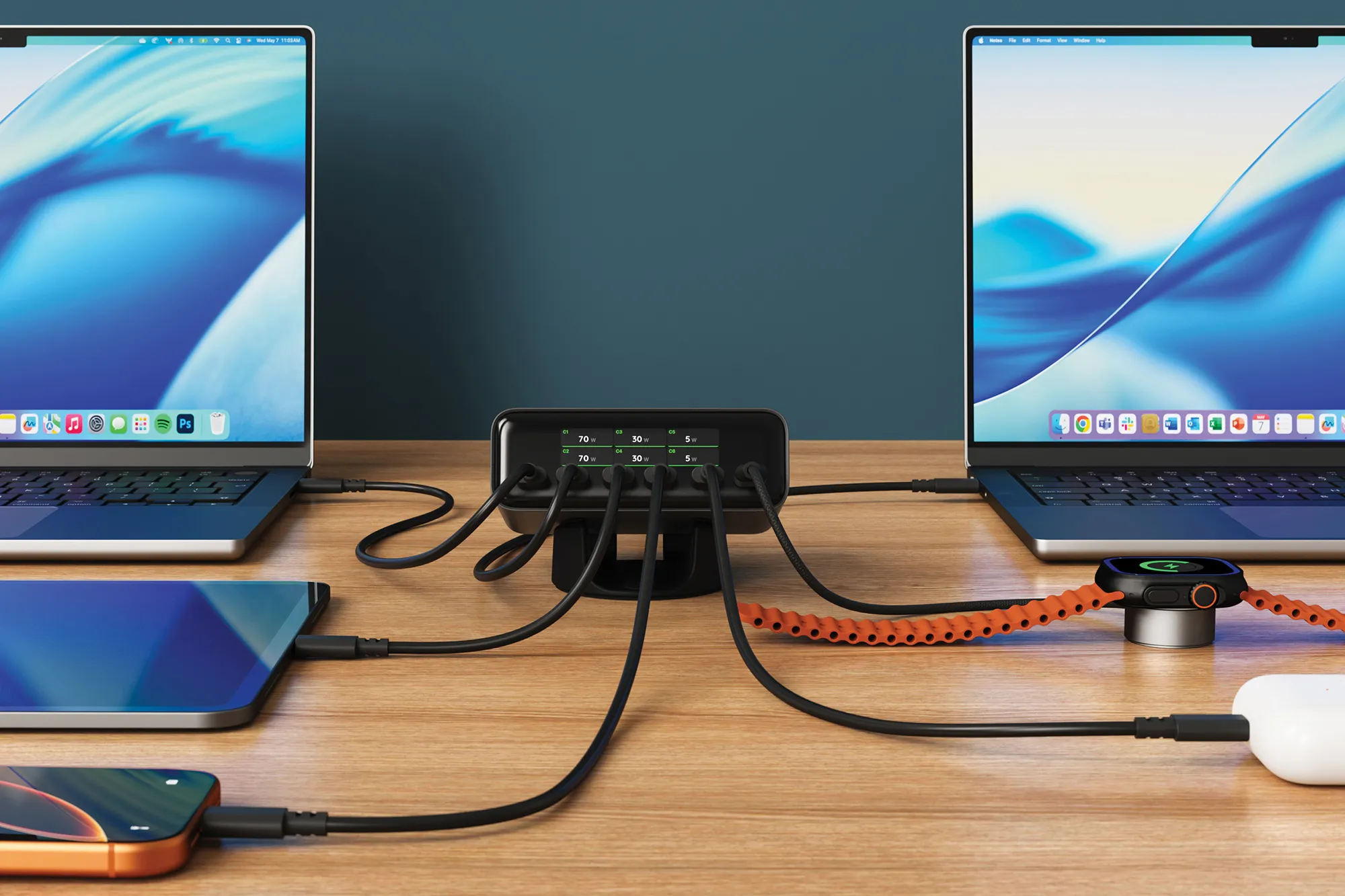 Гид по зарядному устройству Satechi ChargeView 240W для Mac 3