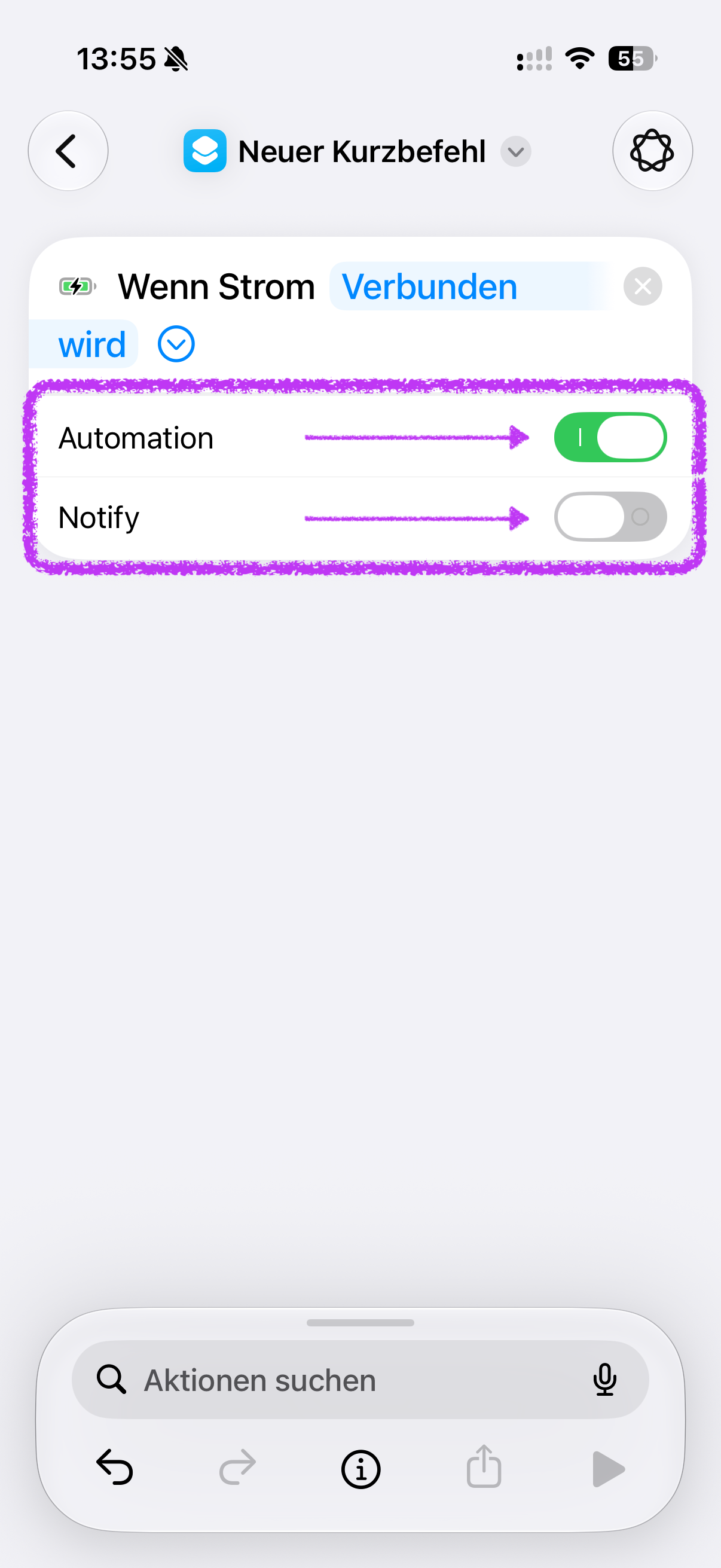 Как настроить звуковое уведомление при зарядке iPhone 5