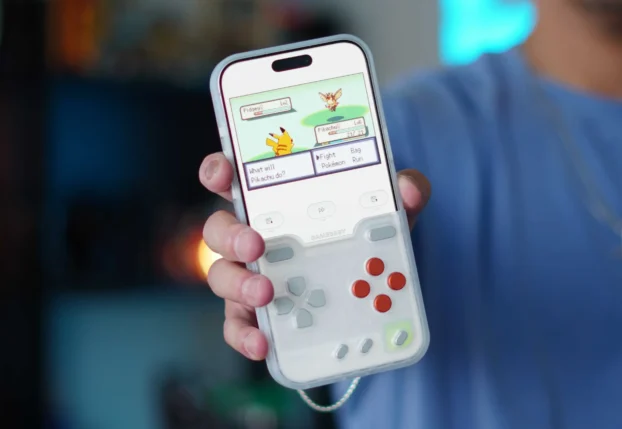 Как новый чехол GAMEBABY превращает iPhone в Game Boy