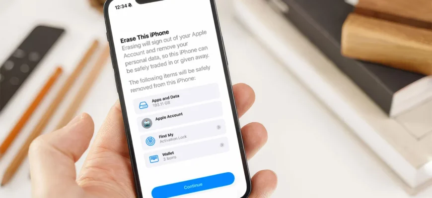 Как сбросить настройки iPhone или iPad: пошаговое руководство