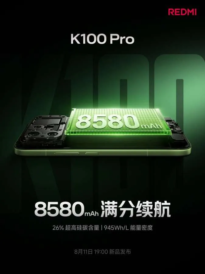 Redmi K100 Pro: 200 МП камера и мощный аккумулятор 3