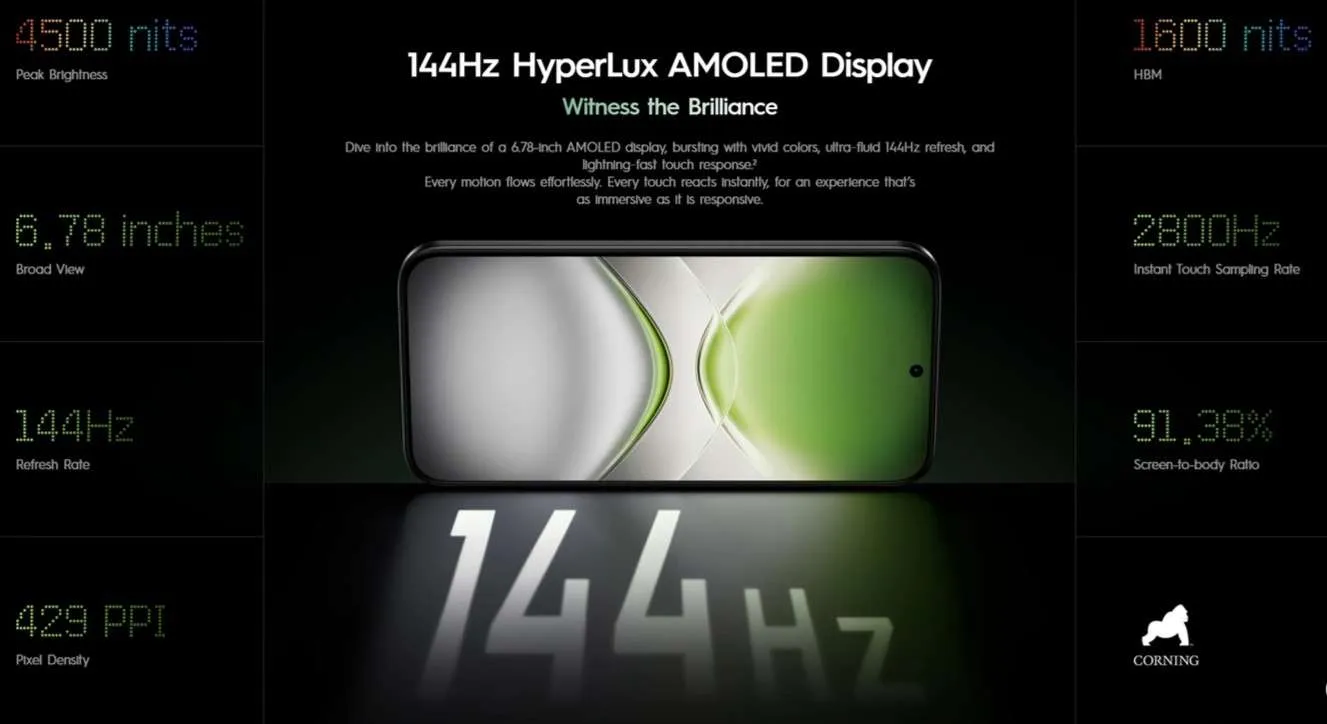 Tecno Pova 8 Pro: новый смартфон с матрицей Alive Matrix 5