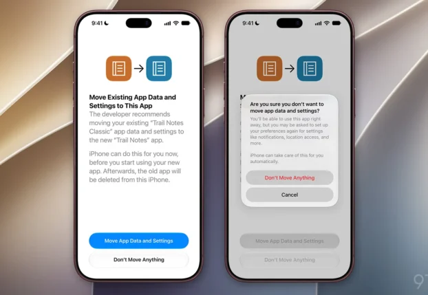 Как перенести данные между приложениями на iOS 27.2