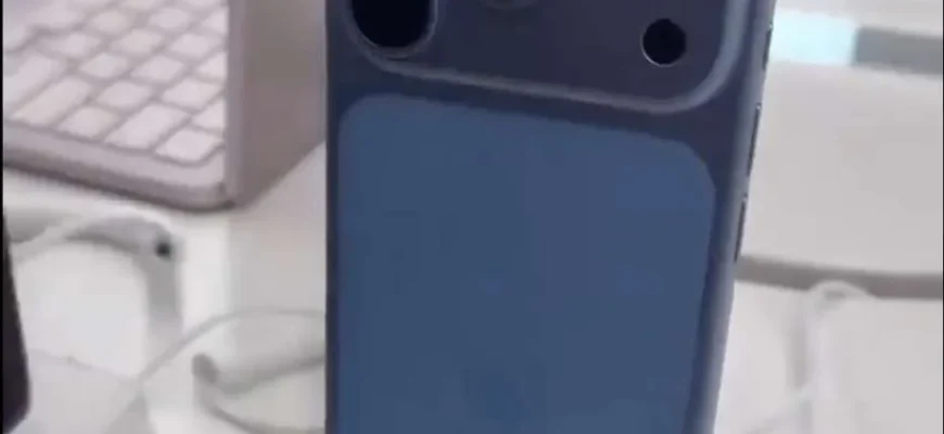 Как выглядит Apple iPhone 18 Pro Max в цвете Dark Cherry
