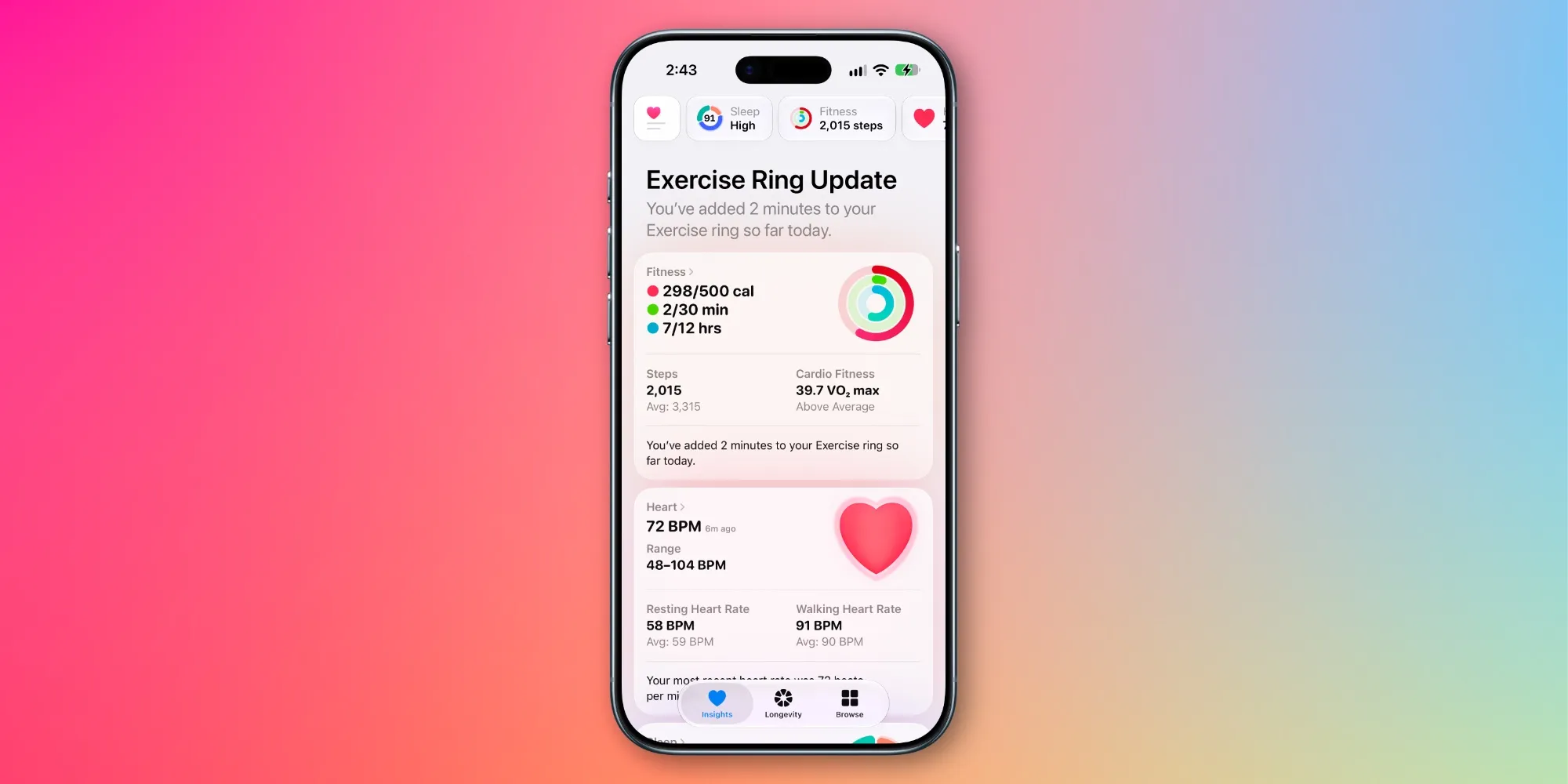 Обновление iOS 27.2: что нового в приложении Здоровье 3