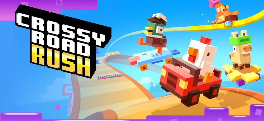 Гид по новой игре Crossy Road Rush для Apple Arcade